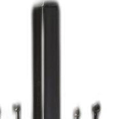 Black Solid Hardwood Coat Tree Rack - Homeroots