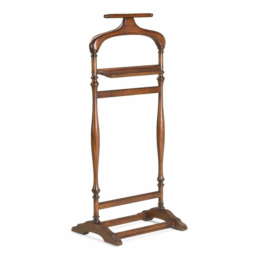 Judson Plantation Cherry Valet Stand - Homeroots