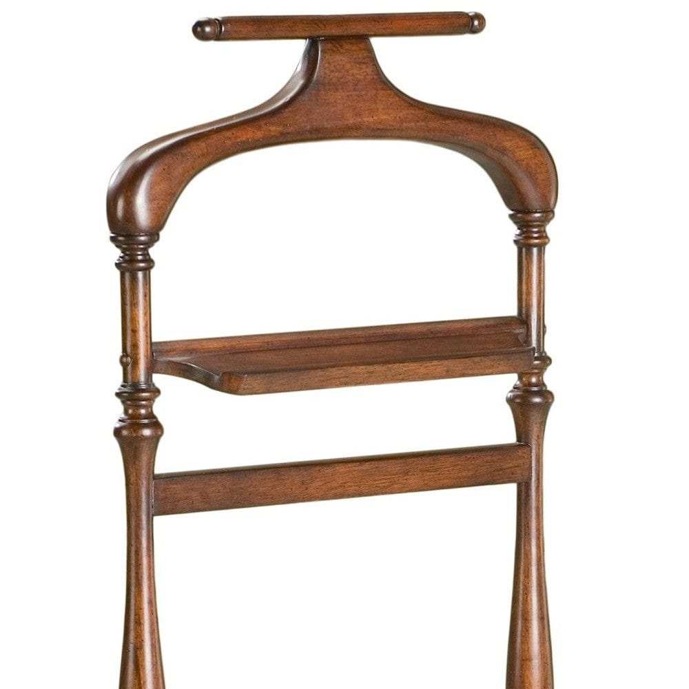 Judson Plantation Cherry Valet Stand - Homeroots - Flyclothing LLC