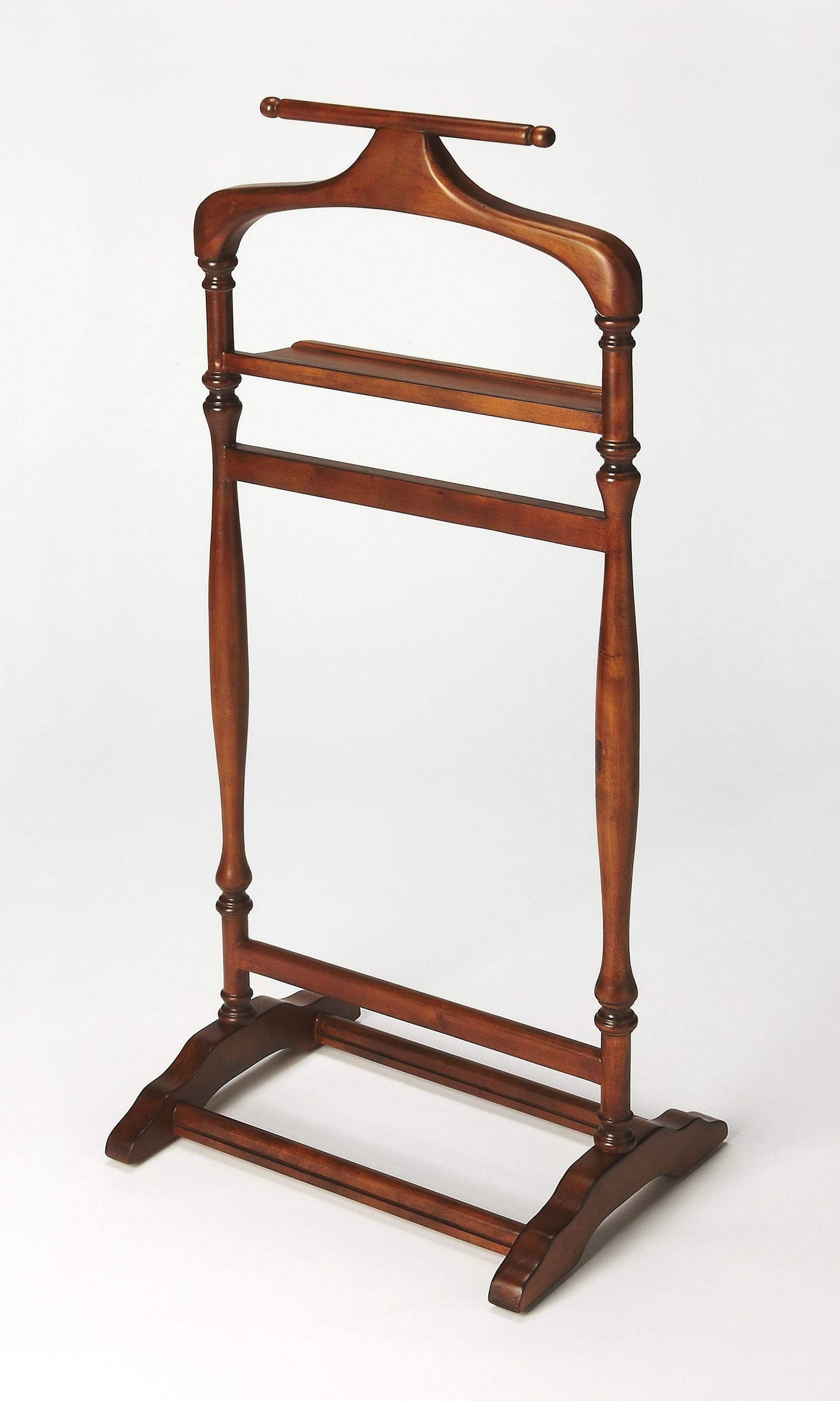 Judson Olive Ash Burl Valet Stand - Homeroots - Flyclothing LLC