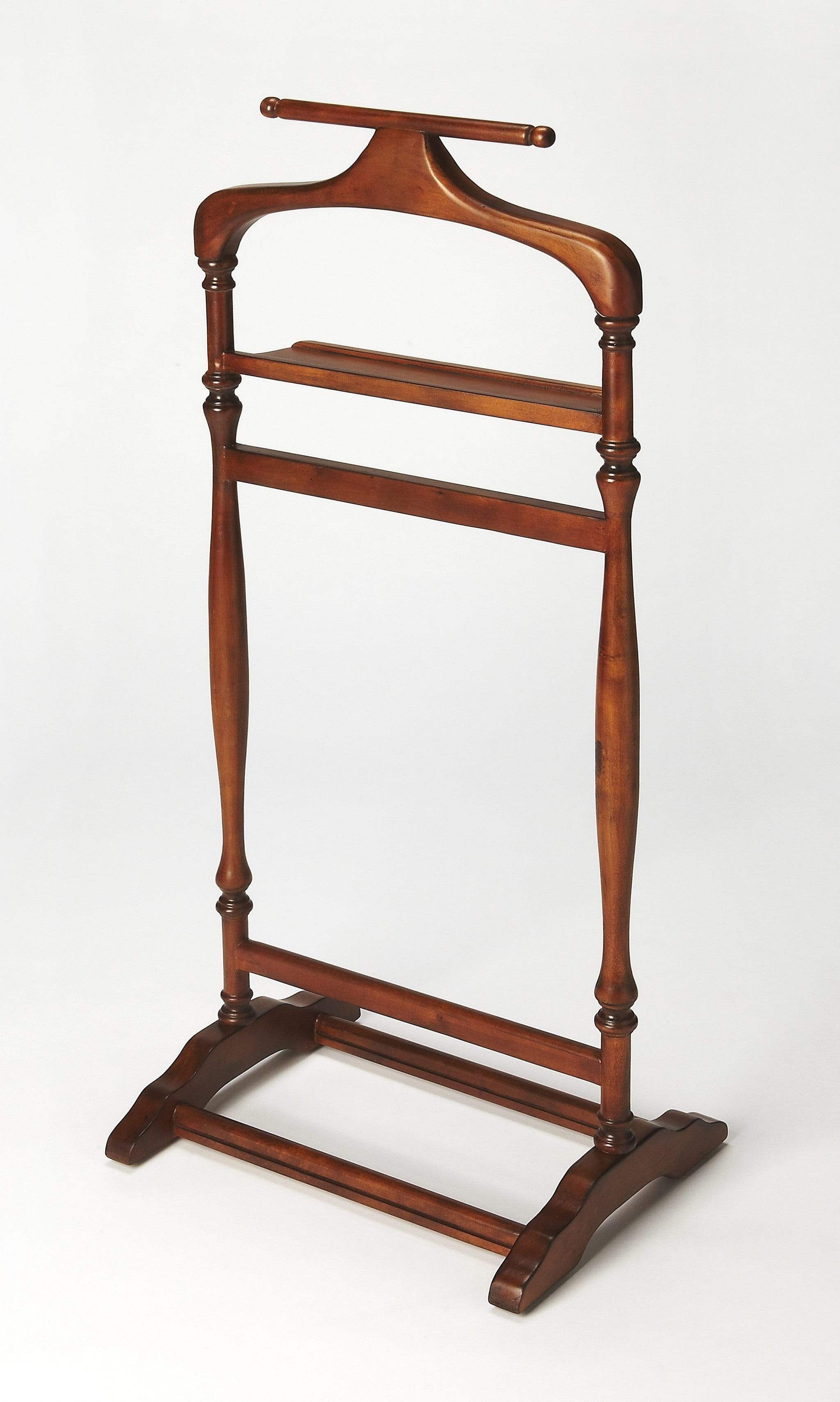 Judson Olive Ash Burl Valet Stand - Homeroots - Flyclothing LLC