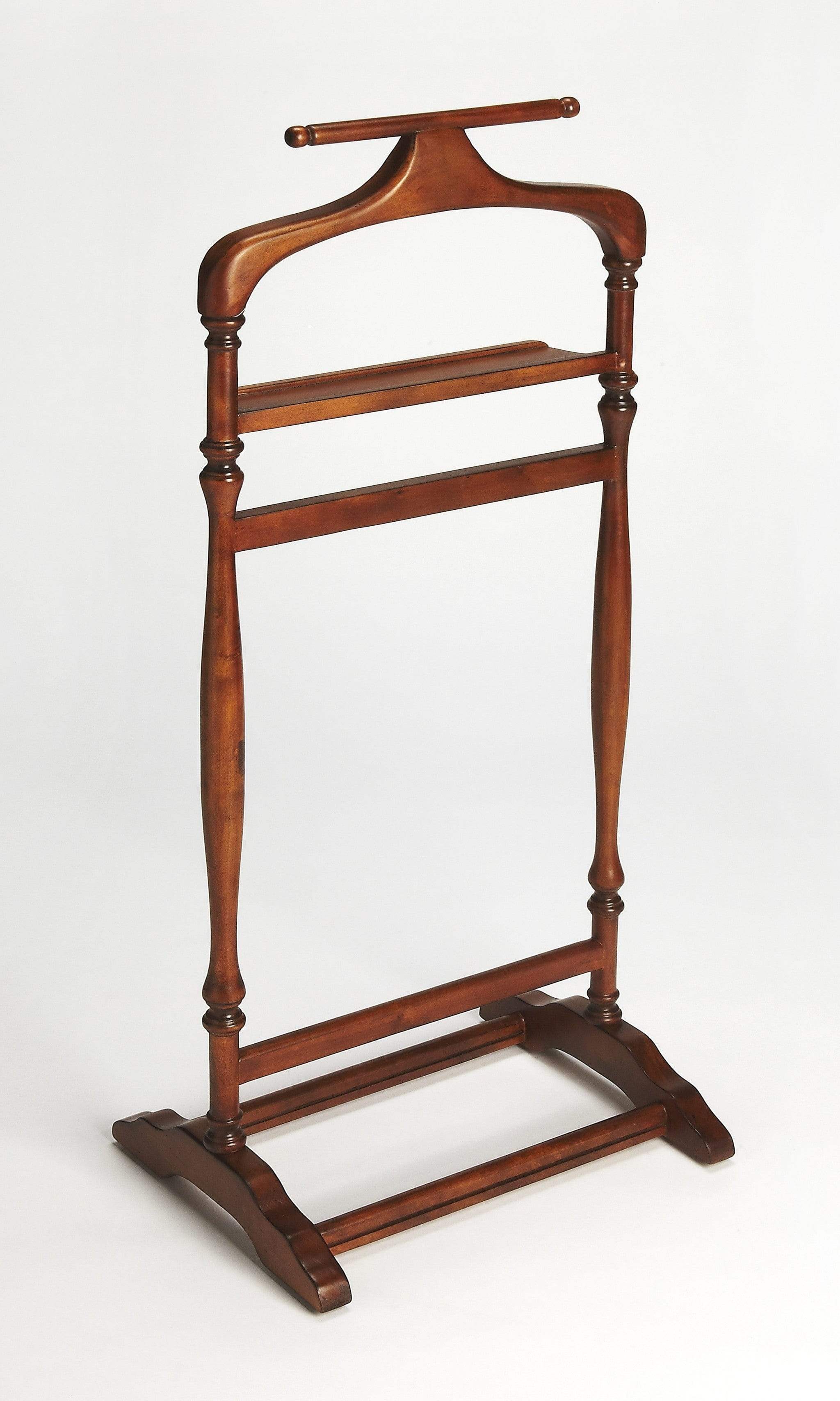Judson Olive Ash Burl Valet Stand - Homeroots - Flyclothing LLC