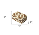 Wood And Bone Inlay Storage Box - Homeroots - Flyclothing LLC