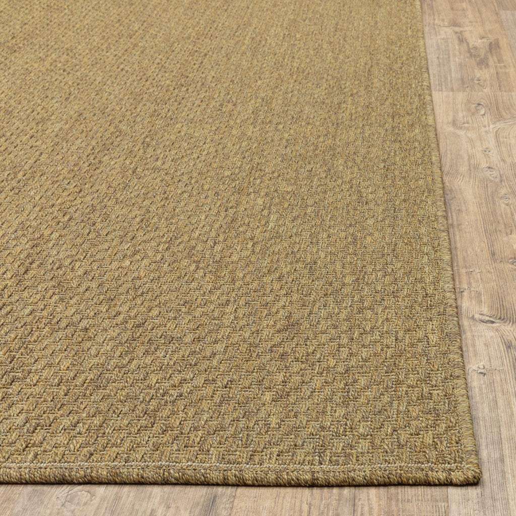 2' X 4' Tan Indoor Outdoor Area Rug - Homeroots - Flyclothing LLC