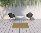 4' X 6' Tan Indoor Outdoor Area Rug - Homeroots - Flyclothing LLC
