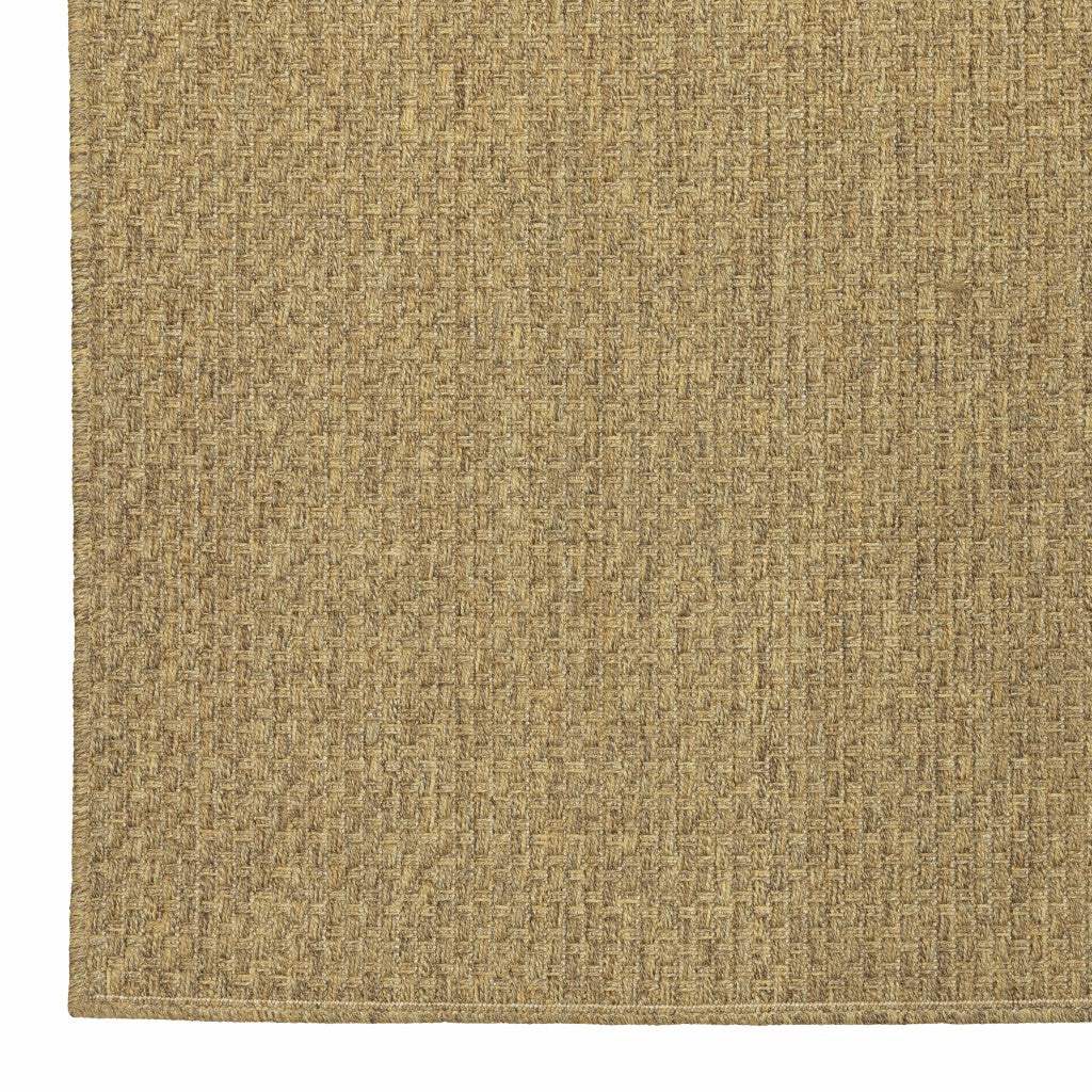 4' X 6' Tan Indoor Outdoor Area Rug - Homeroots - Flyclothing LLC