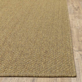4' X 6' Tan Indoor Outdoor Area Rug - Homeroots - Flyclothing LLC