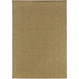 7' X 10' Tan Indoor Outdoor Area Rug - Homeroots - Flyclothing LLC