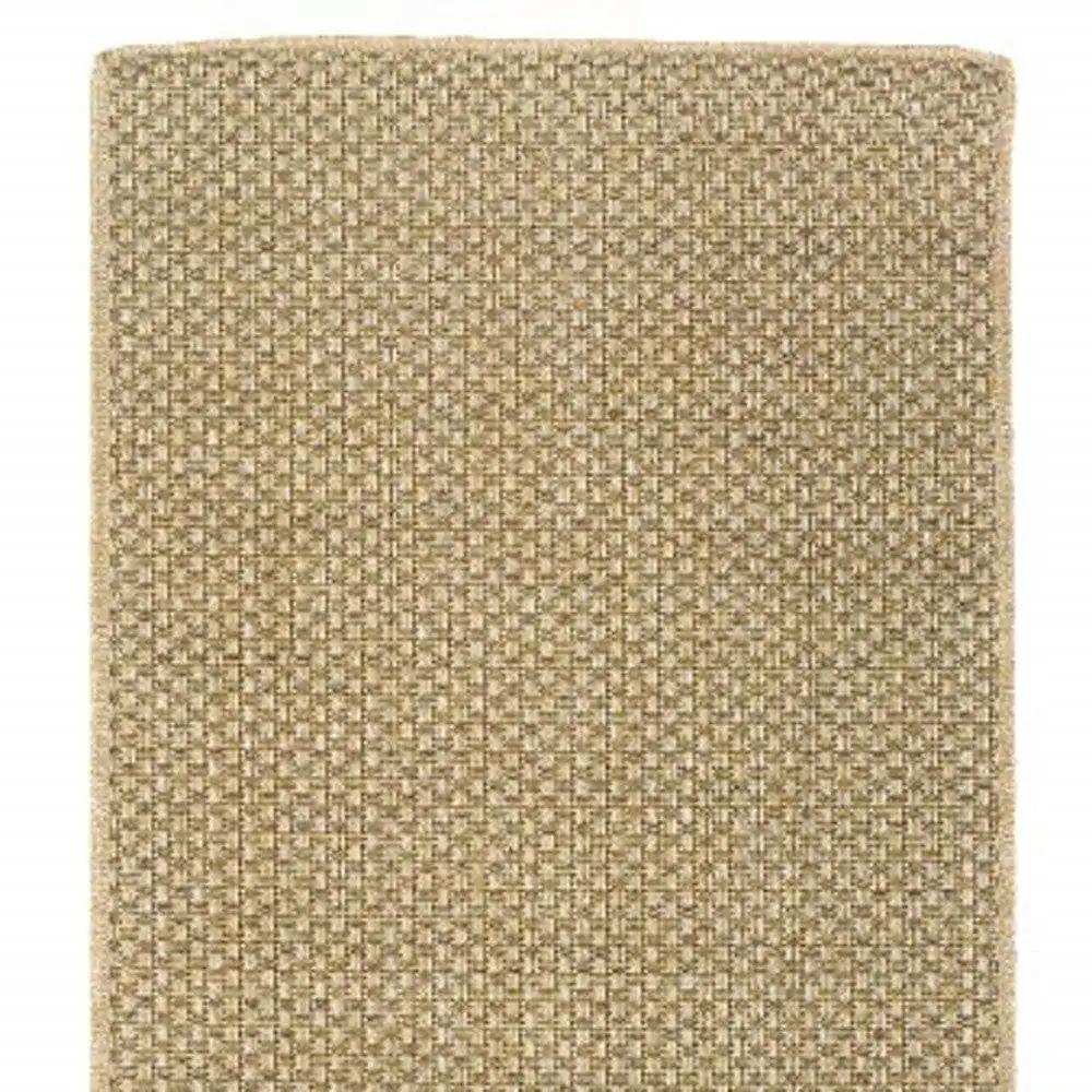 2' X 8' Beige Indoor Outdoor Area Rug - Homeroots - Flyclothing LLC
