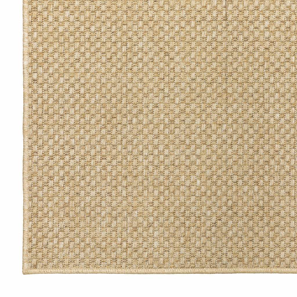 2' X 4' Beige Indoor Outdoor Area Rug - Homeroots - Flyclothing LLC