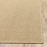 4' X 6' Beige Indoor Outdoor Area Rug - Homeroots - Flyclothing LLC