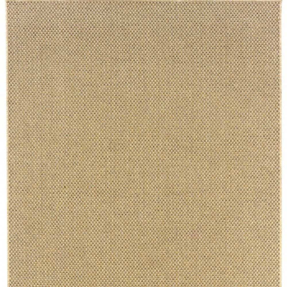 5' X 8' Beige Indoor Outdoor Area Rug - Homeroots - Flyclothing LLC