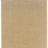 5' X 8' Beige Indoor Outdoor Area Rug - Homeroots - Flyclothing LLC