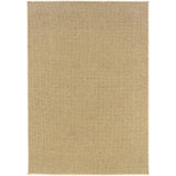 7' X 10' Beige Indoor Outdoor Area Rug - Homeroots