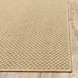 8' X 11' Beige Indoor Outdoor Area Rug - Homeroots - Flyclothing LLC
