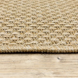 8' X 8' Beige Indoor Outdoor Area Rug - Homeroots - Flyclothing LLC