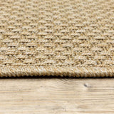 8' X 8' Beige Indoor Outdoor Area Rug - Homeroots - Flyclothing LLC