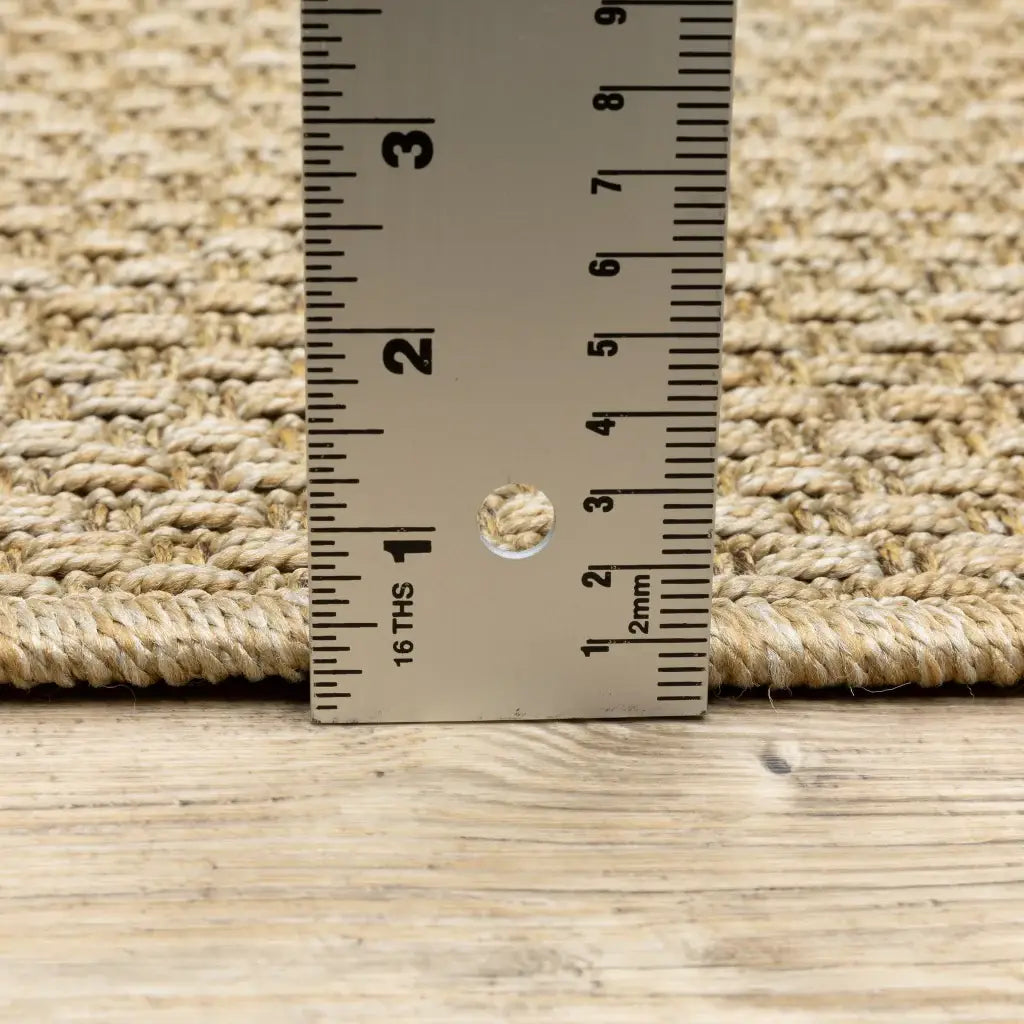 8' X 8' Beige Indoor Outdoor Area Rug - Homeroots - Flyclothing LLC
