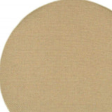 8' X 8' Beige Indoor Outdoor Area Rug - Homeroots - Flyclothing LLC