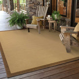 Beige Indoor Outdoor Area Rug - Homeroots - Flyclothing LLC