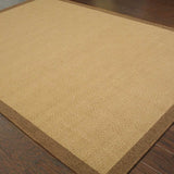 Beige Indoor Outdoor Area Rug - Homeroots - Flyclothing LLC