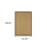 Beige Indoor Outdoor Area Rug - Homeroots - Flyclothing LLC