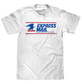 United States Postal Service Express Mail T-Shirt - White