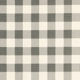 4' X 6' Gray and Ivory Indoor Outdoor Area Rug