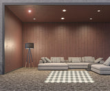 5' X 8' Gray and Ivory Indoor Outdoor Area Rug - Homeroots