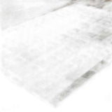 8' X 11' Gray and Ivory Indoor Outdoor Area Rug - Homeroots - Flyclothing LLC