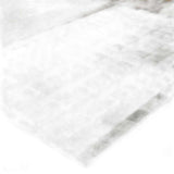 8' X 11' Gray and Ivory Indoor Outdoor Area Rug - Homeroots - Flyclothing LLC