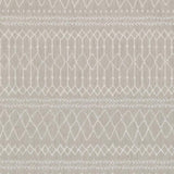 7' X 9' Gray and Ivory Indoor Outdoor Area Rug - Homeroots - Flyclothing LLC