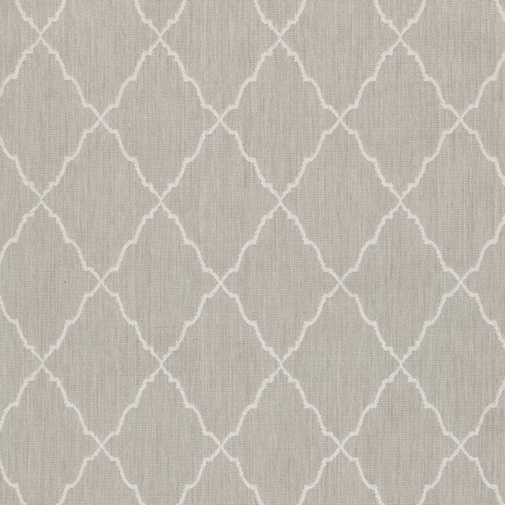 3' X 5' Gray and Ivory Indoor Outdoor Area Rug - Homeroots - Flyclothing LLC