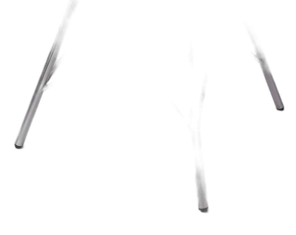 18" White And Silver Faux Leather Side Chair - Homeroots