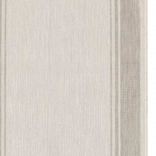 Gray and Ivory Indoor Outdoor Area Rug - Homeroots - Flyclothing LLC