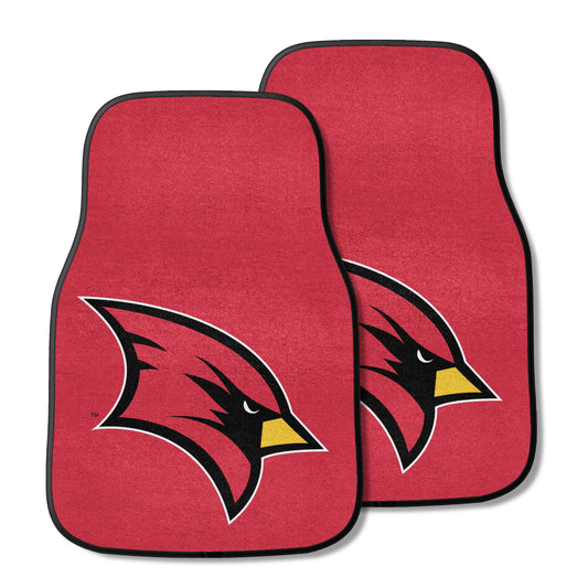Saginaw Valley State Cardinals Front Carpet Car Mat Set - 2 Pieces