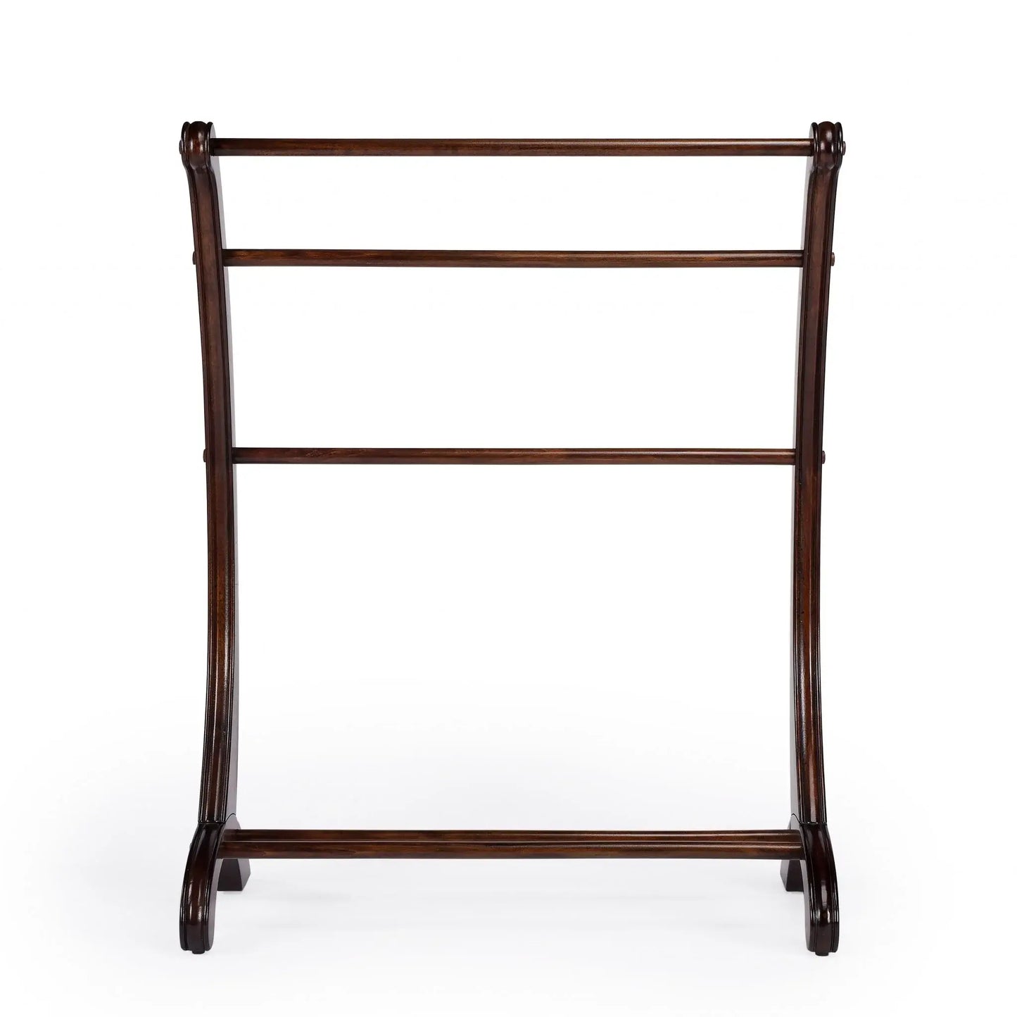 Deep Cherry Blanket Stand - Homeroots - Flyclothing LLC