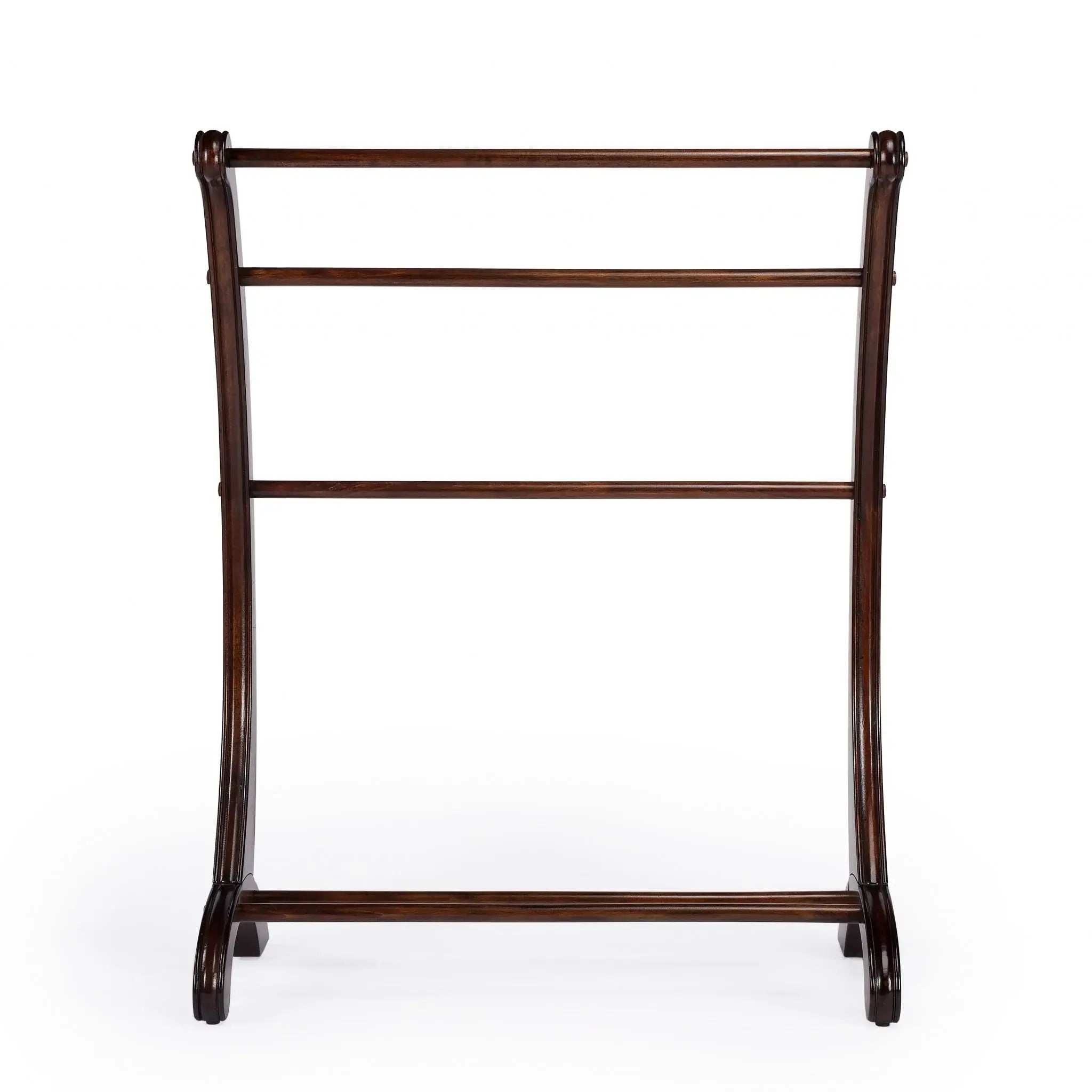 Deep Cherry Blanket Stand - Homeroots - Flyclothing LLC