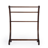 Deep Cherry Blanket Stand - Homeroots