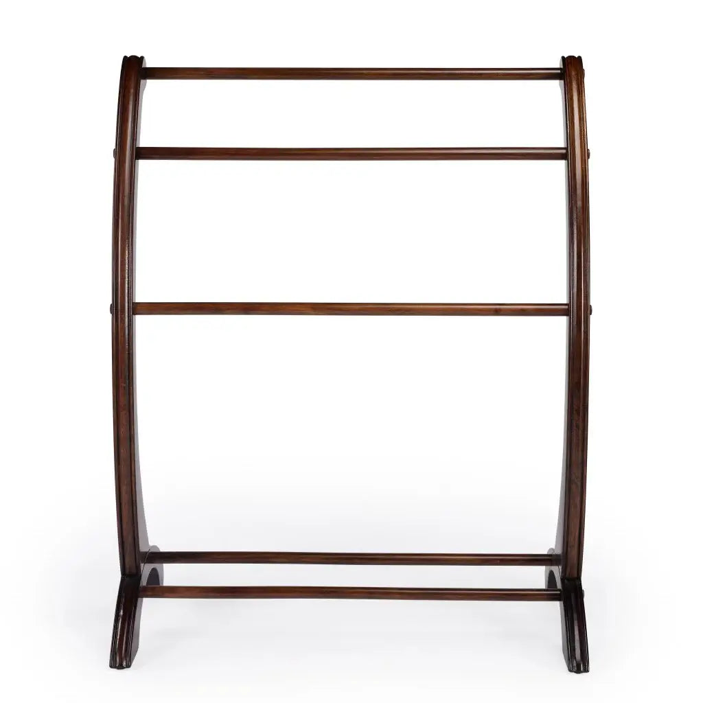 Deep Cherry Blanket Stand - Homeroots - Flyclothing LLC
