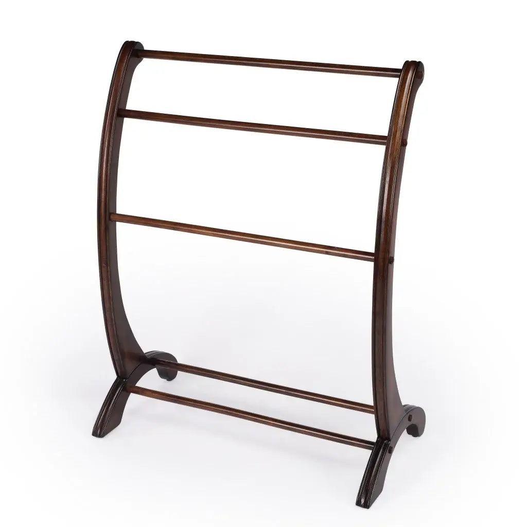 Deep Cherry Blanket Stand - Homeroots - Flyclothing LLC