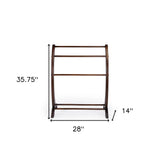 Deep Cherry Blanket Stand - Homeroots - Flyclothing LLC