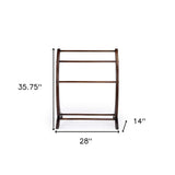 Deep Cherry Blanket Stand - Homeroots - Flyclothing LLC