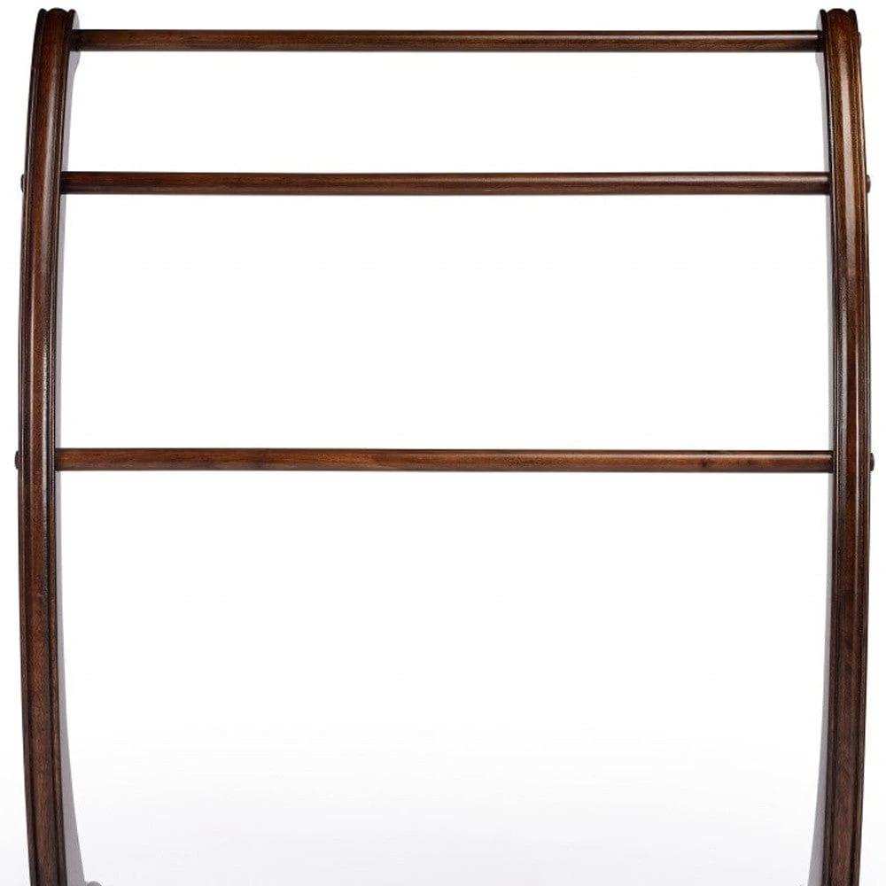 Deep Cherry Blanket Stand - Homeroots - Flyclothing LLC