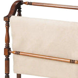 Vintage Deep Cherry Blanket Stand - Homeroots - Flyclothing LLC