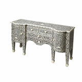 Victoria Black Bone Inlay Buffet - Homeroots