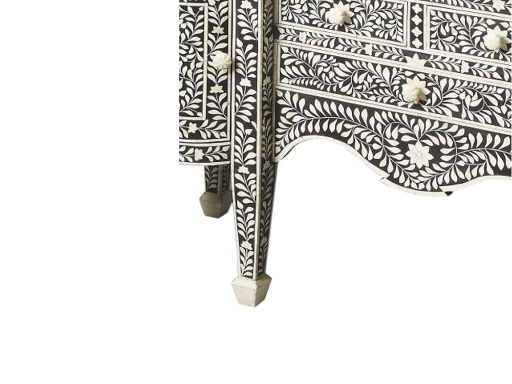 Victoria Black Bone Inlay Buffet - Homeroots - Flyclothing LLC