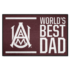 Alabama A&M Bulldogs Starter Mat Accent Rug - 19in. x 30in. - Alabama A&M