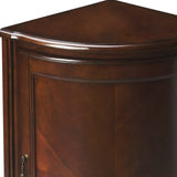 23" Dark Brown Standard Accent Cabinet - Homeroots