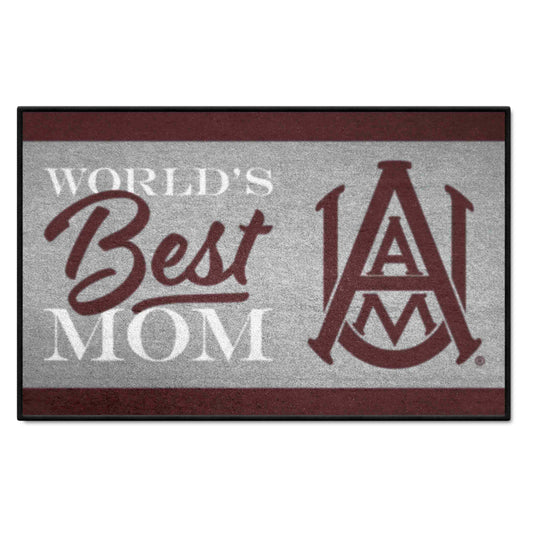 Alabama A&M Bulldogs Starter Mat Accent Rug - 19in. x 30in. - Alabama A&M